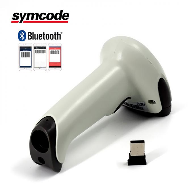 Lettore di codici a barre senza fili del CCD di Symcode Bluetooth con la materia plastica durevole del silicone