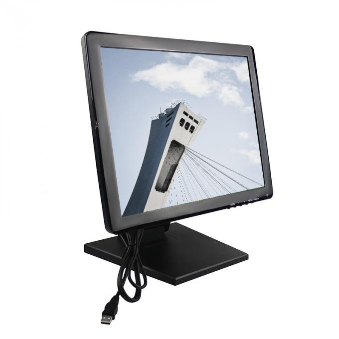 Sistema di posizione del ristorante/comunicazione a 15 pollici monitor LCD USSD del touch screen