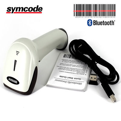 Multifunctional Bluetooth Handheld Barcode Scanner ABS And TPU Industrial Design